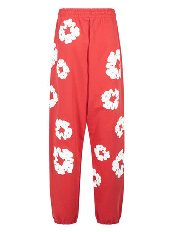 DENIM TEARS PANTS - RED