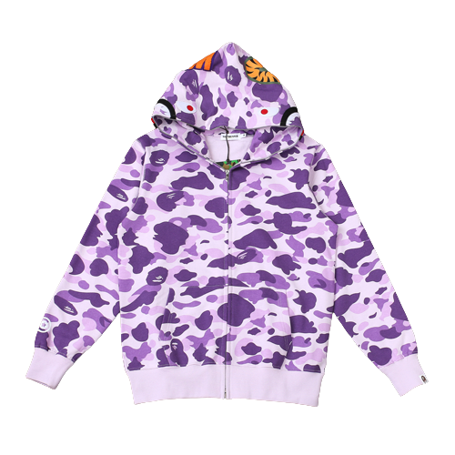 BAPE HOODIE – PINK/PURPLE