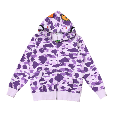 BAPE HOODIE – PINK/PURPLE