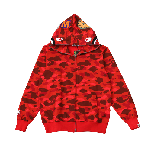 BAPE HOODIE – RED