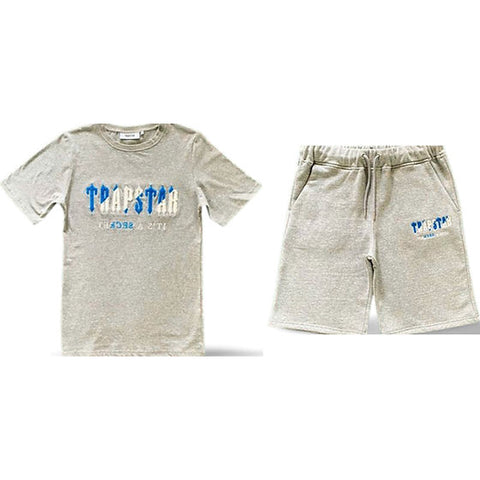 TS - SHORT SET BLU GREY