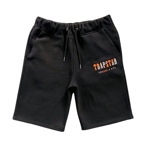 TS - SHORT SET ORANGE BLACK