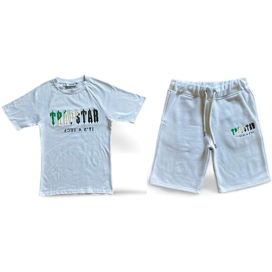 TS - SHORT SET GREEN WHITE