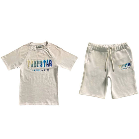 TS - SHORT SET ICE FLAVOURS WHITE