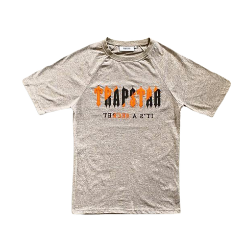 TS - SHORT SET ORANGE GRAY