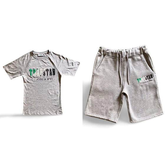 TS - SHORT SET GREEN GRAY