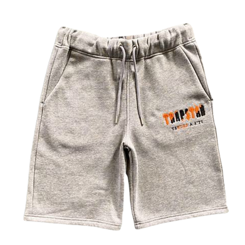 TS - SHORT SET ORANGE GRAY