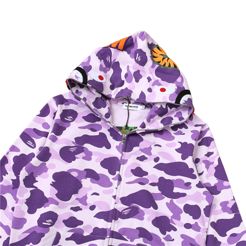 BAPE HOODIE – PINK/PURPLE