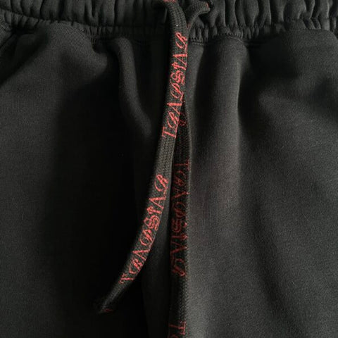 SCRIP TRACKSUIT - BLACK / ZINFANDEL