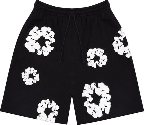 DENIM TEARS SHORTS - BLACK