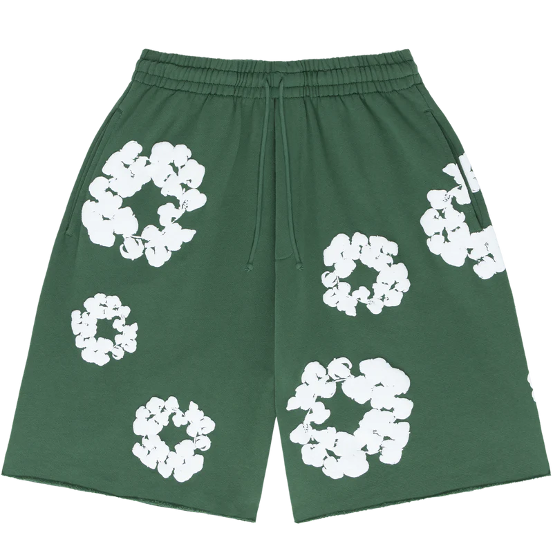 DENIM TEARS SHORTS - GREEN