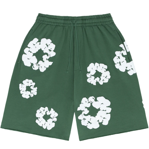 DENIM TEARS SHORTS - GREEN