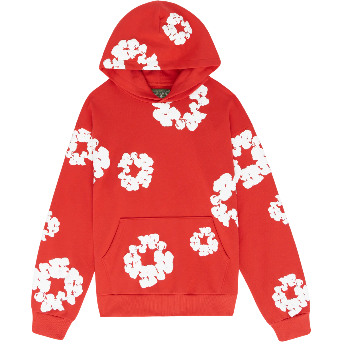 DENIM TEARS HOODIE - RED