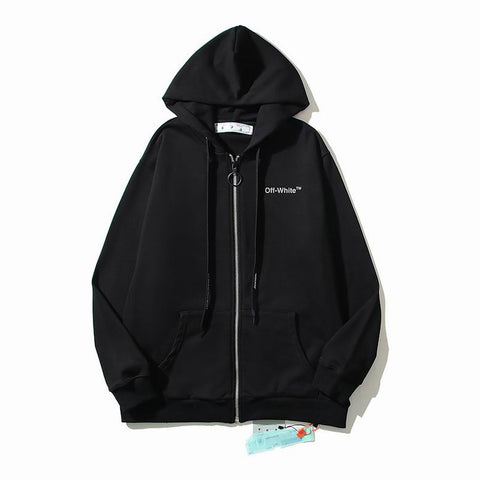 OFF-WHITE HOODIE ZIP