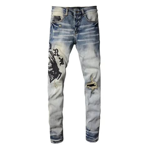 JEANS AMIRI – BLACK LOGO 2.0