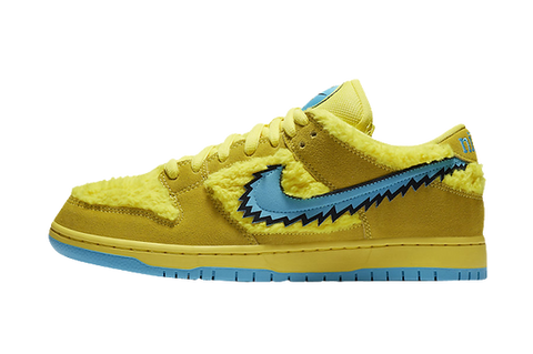 SB DUNK - LOW YELLOW BEAR X GRATEFUL D