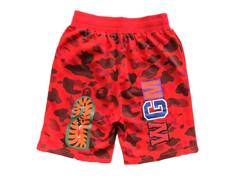 BAPE - SHORTS RED