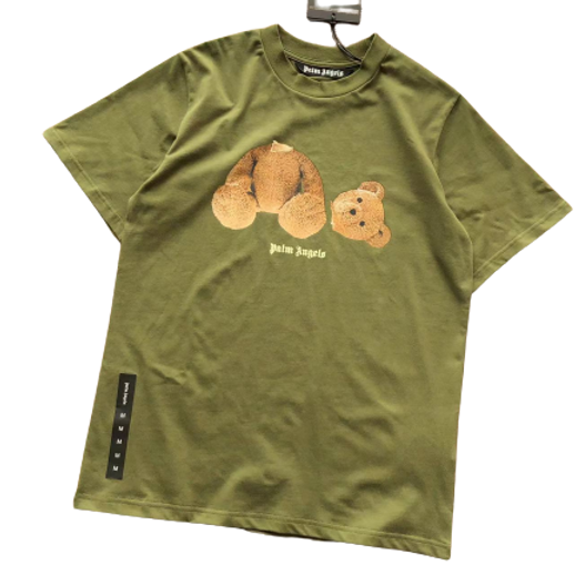 PALM - T SHIRT GREEN TEDDY BEAR