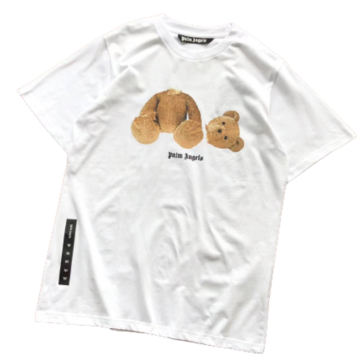 PALM - T SHIRT WHITE TEDDY BEAR