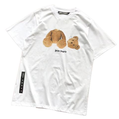 PALM - T SHIRT WHITE TEDDY BEAR