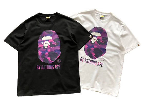 BAPE - T SHIRT PURPLE