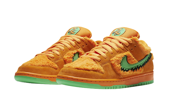 SB DUNK - LOW ORANGE BEAR X GRATEFUL D