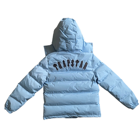 TS - JACKET DETACHABLE HOOD - ICE BLUE