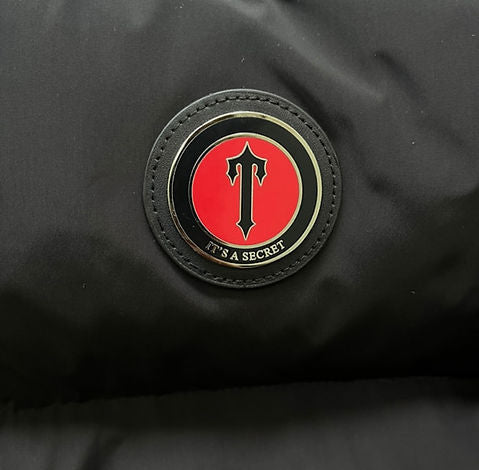 TS - PUFFER JACKET-BLACK RED