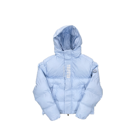 TS - JACKET HOODED PUFFER 2.0 - ICE BLUE