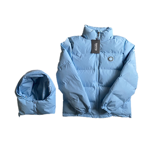 TS - JACKET DETACHABLE HOOD - ICE BLUE