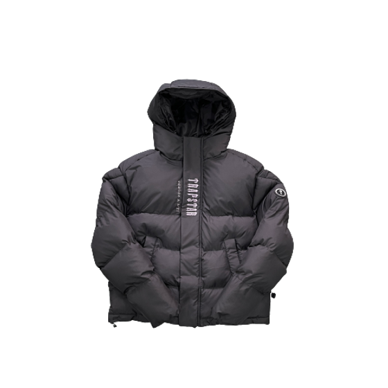 TS - JACKET HOODED PUFFER 2.0 - BLACK