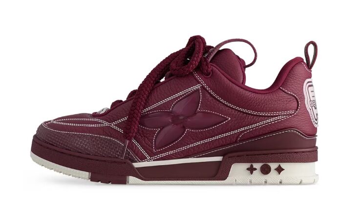 Skate Sneaker Bordeaux Red