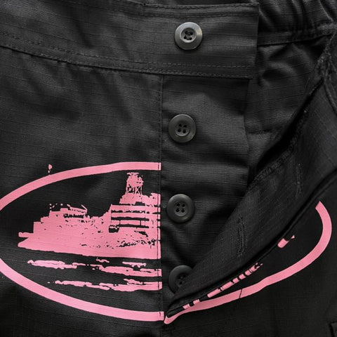 CARGO CORTEIZ ALCATRAZ BLACK/PINK