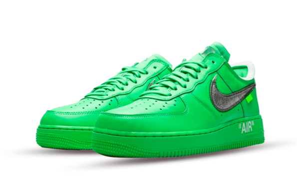 AF1 - OFF-W. LIGHT GREEN SPARK