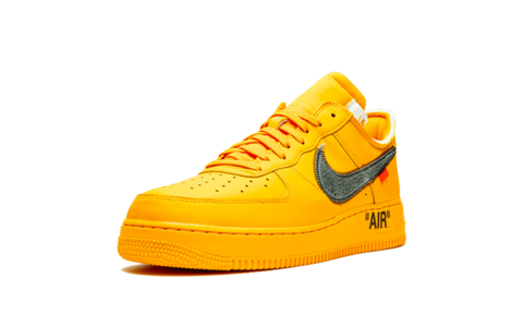 AF1 - OFF-W. UNIVERSITY GOLD METALLIC SILVER