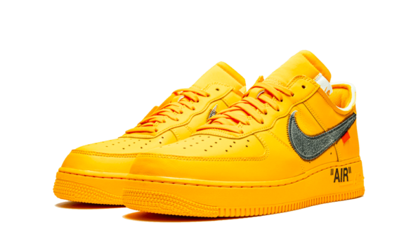 AF1 - OFF-W. UNIVERSITY GOLD METALLIC SILVER