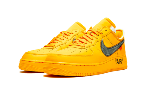 AF1 - OFF-W. UNIVERSITY GOLD METALLIC SILVER