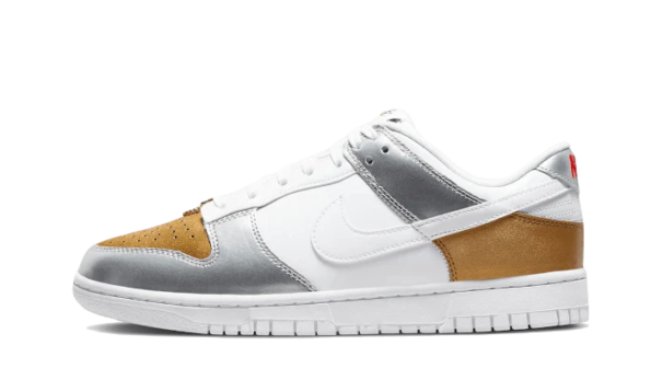 DUNK - LOW GOLD WHITE SILVER