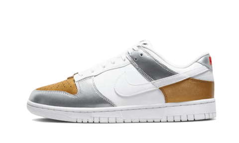 DUNK - LOW GOLD WHITE SILVER