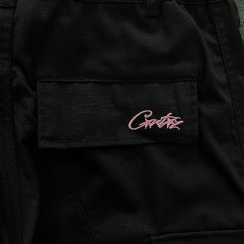 CARGO CORTEIZ ALCATRAZ BLACK/PINK