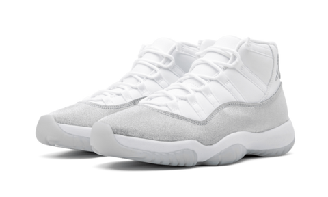 J11 - RETRO WHITE METALLIC SILVER