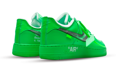 AF1 - OFF-W. LIGHT GREEN SPARK