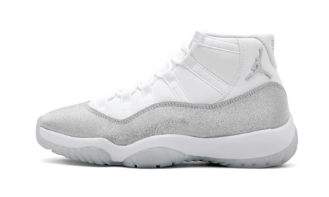 J11 - RETRO WHITE METALLIC SILVER